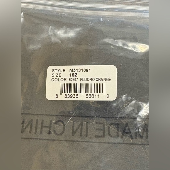 Marc By Marc Jacobs Braided Silicone Rubber Bracelet in Orange. NWT - Picture 6 of 6